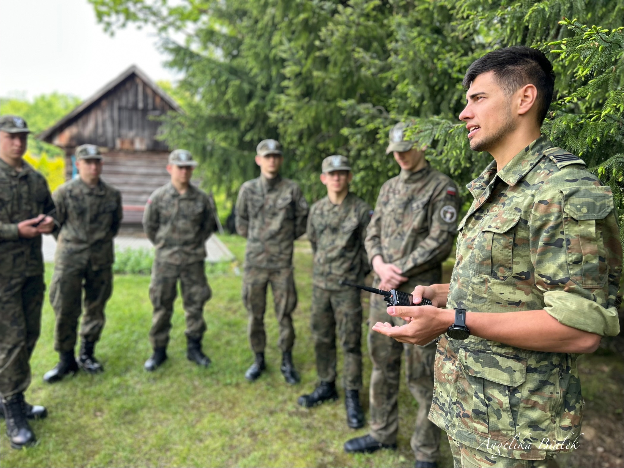 Uczniowie podczas zajęć