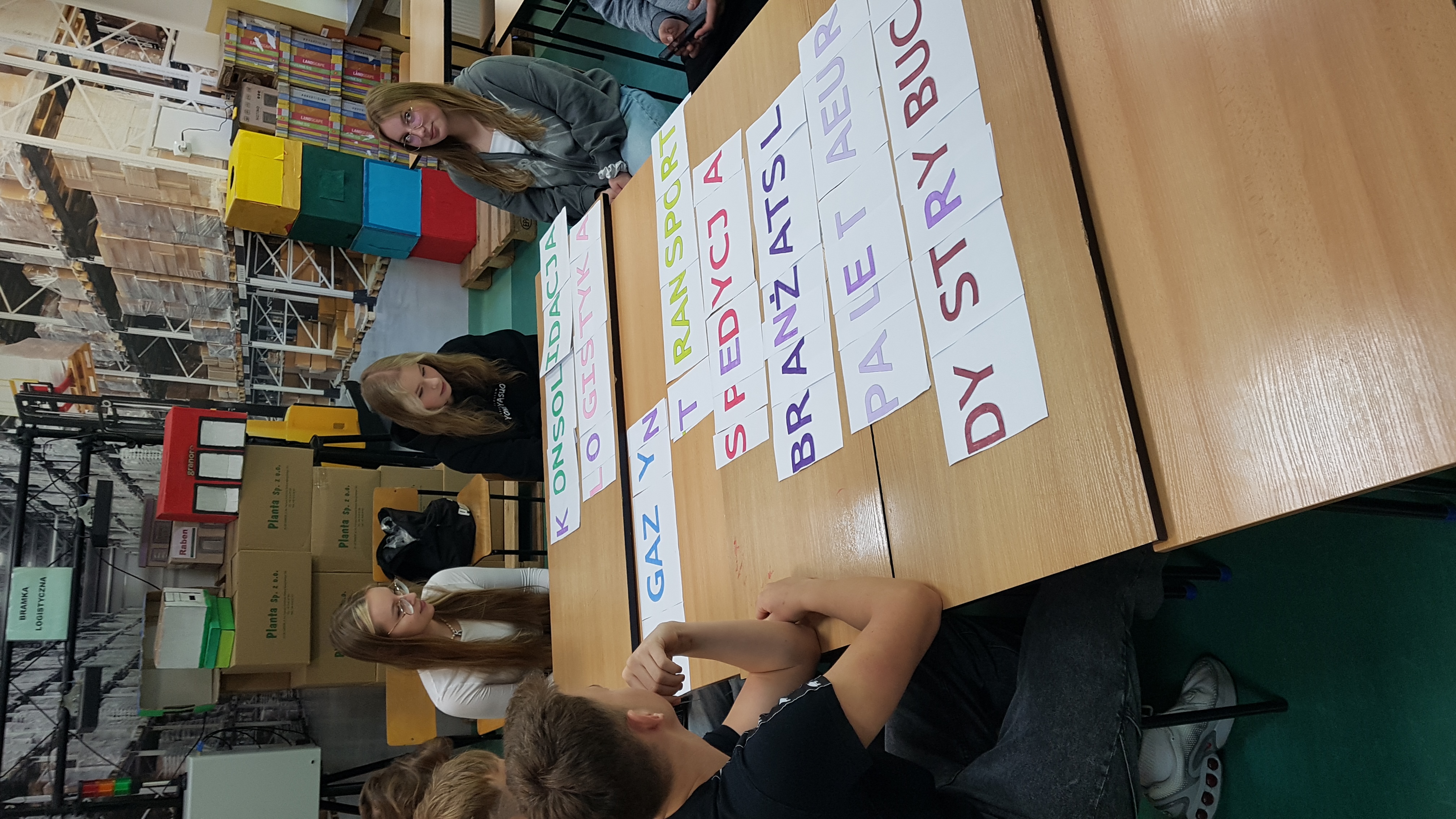 Krzyżówka podstawowe pojęcia z logistyki