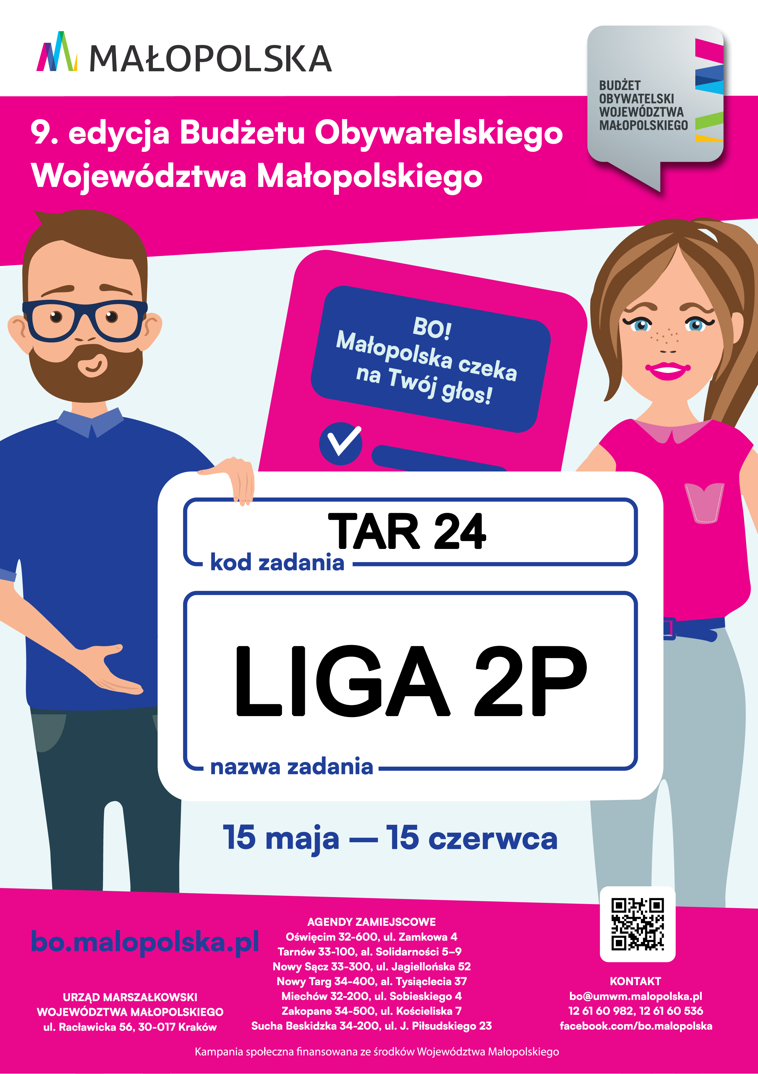 Plakat uzupełniony