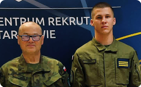 Wyróżnienie dla ucznia ZSLiT w Wojniczu z okazji Dnia Kadeta