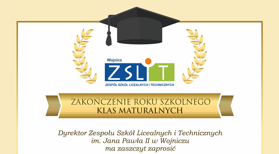 Zakończenie roku szkolnego klas maturalnych 2026