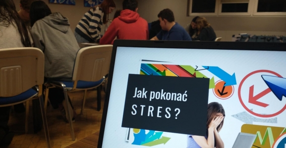 Jak pokonać stres? - warsztaty dla pierwszoklasistów