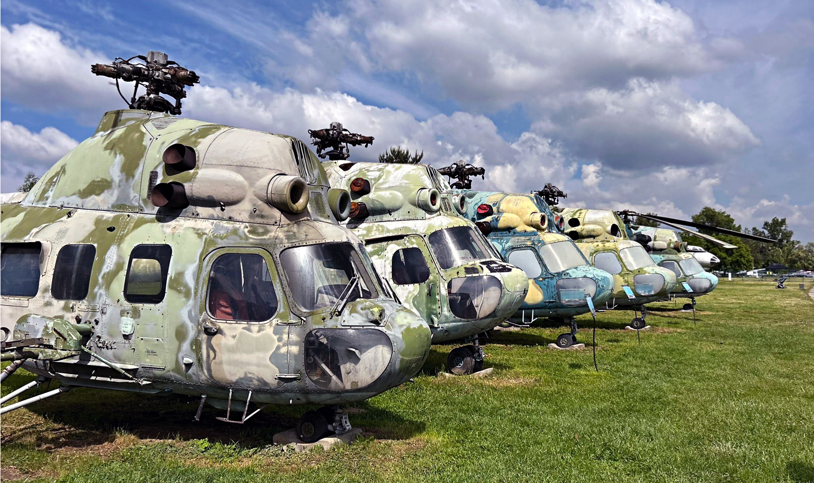 Zabytkowe śmiglowce