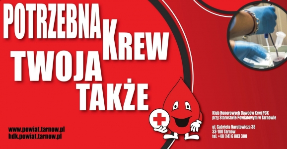 Potrzebna Krew - Twoja Także