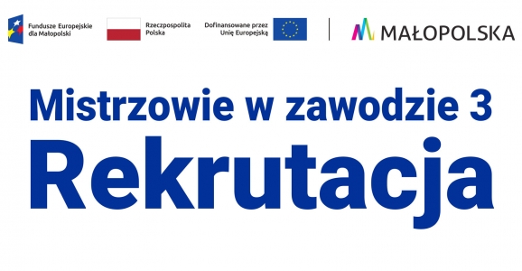 MISTRZOWIE W ZAWODZIE 3 - REKRUTACJA NA KURSY