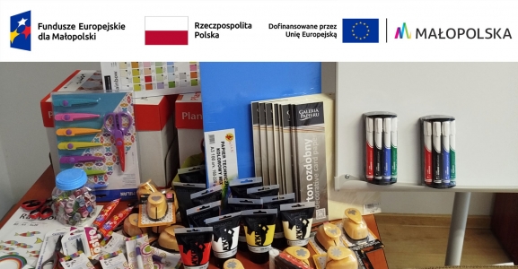 Projekt Równe szanse edukacyjne -materiały biurowe