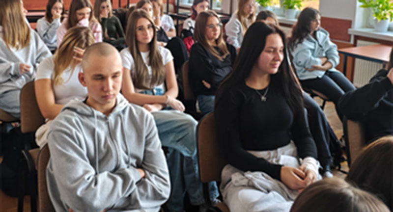 Spotkanie młodzieży z Panią adwokat ze Stowarzyszenia Sursum Corda