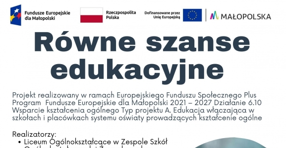 Równe szanse edukacyjne